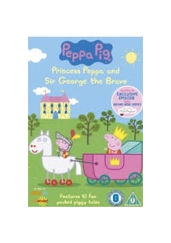 Peppa Pig: Princess Peppa and Sir George the Brave, Płyta DVD