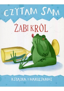 Czytam sam Żabi król Książka z naklejkami