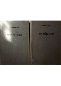 Wybór pism, tom 1 i 2