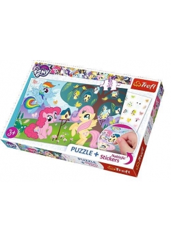 Puzzle 35 plus - Kucyki i ptasie drzewo TREFL