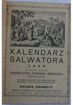 Kalendarz Salwatora, 1936r.