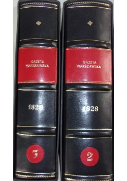 Gazeta Warszawska,  nr 89- 263, 1828r.