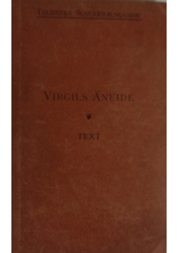Virgils Aneide. Text. 1904 r.