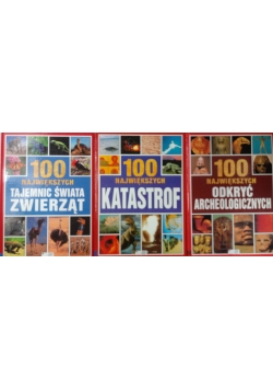 100 największych... zestaw 3 książek
