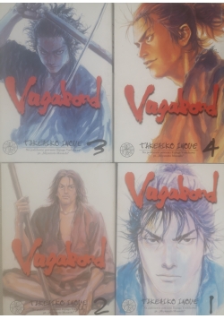 Vagabond,zestaw czterech tomów