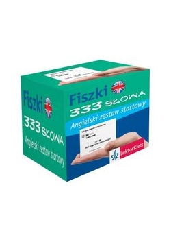 Fiszki 333 słowa Angielski zestaw startowy