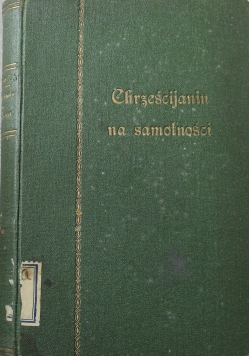 Chrześcijanin na samotności 1931 r.