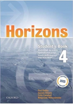 Horizons Student's Book 4
