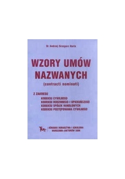 Wzory umów nazwanych  (contracti nominati)