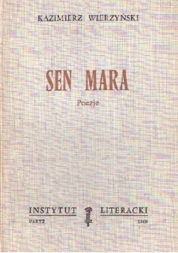 Sen mara. Poezje