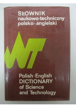 Słownik naukowo-techniczny, angielsko-polski