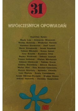 31 współczesnych opowiadań