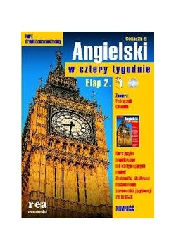 Cook Alan - Angielski w 4 tygodnie Etap 2 + CD, Nowa