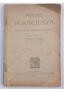 Wybrane poezje Horacjusza, 1920r.