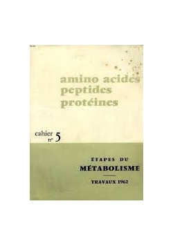 Etapes Du Metabolisme