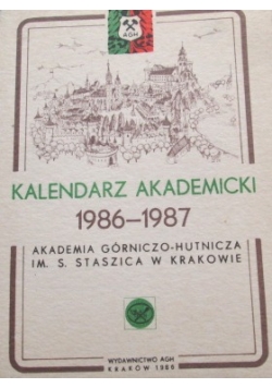 Kalendarz akademicki 1986-1987