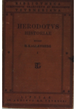Historiarum Libri IX,Vol I