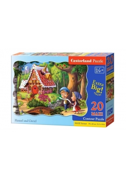 Puzzle 20 maxi - Hansel and Gretel CASTOR