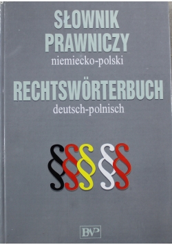 Słownik prawniczy niemiecko - polski
