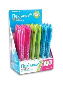 Długopis ścieralny Flexi Abra Colour(24szt)PENMATE