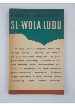 Korzycki Antoni - SL-Wola ludu