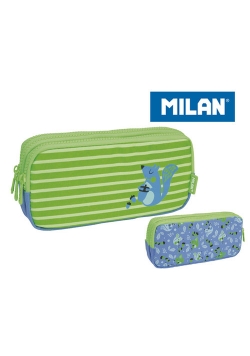 Piórnik MILAN 3-komorowy COCONUT zielony