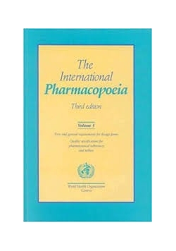 The international pharmacopoeia, volume 5