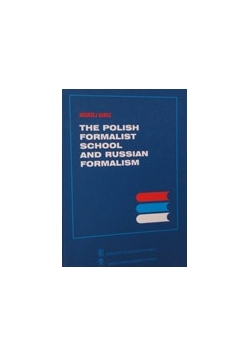 The Polish formalist school and Russian formalism