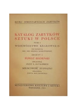 Katalog zabytków sztuki w Polsce. Tom I, zeszyt 2
