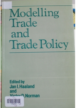 Modelling Trade and Trade Policy