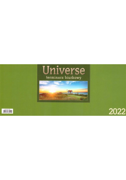 Kalendarz 2022 Biurkowy Universe 007 CRUX