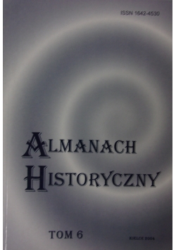Almanach historyczny. Tom 6