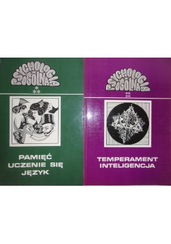Pamięć Uczenie się Język/ Temperament Inteligencja