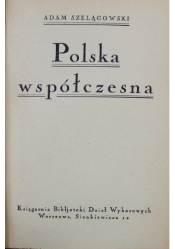 Polska współczesna 1924 r.