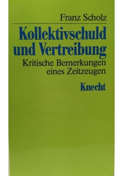 Kollektivschuld und Vertreibung