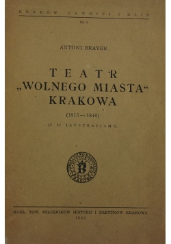 Tatr "Wolnego Miasta " Krakowa