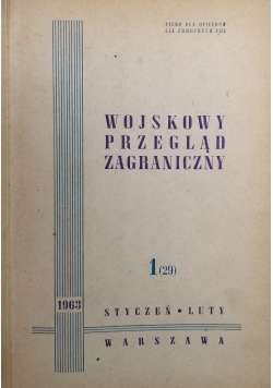 Wojskowyb Przegląd Zagraniczny  1