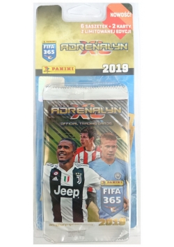 Adrenalyn XL FIFA 365 2019 Update Edition 5 saszetek + 2 karty z limitowanej edycji
