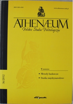 Athenaeum Polskie Studia Politologiczne