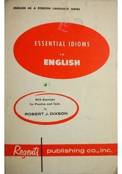 Essential idioms in english
