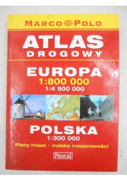 Atlas drogowy Europa i Polska. Marco Polo