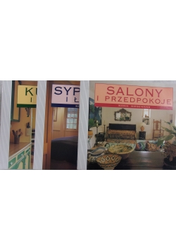 Salony i przedpokoje / Sypialnie i łazienki / Kuchnie i jadalnie