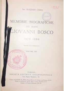 Beato Giovanni Bosco ,1933r.