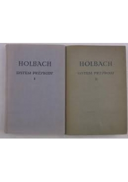 Holbach system przyrody - 2 tomy
