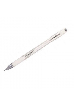 Długopis żelowy Zone pastelowy biały (12szt)DONG-A