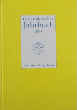 Oberschlesisches Jahrbuch 1994