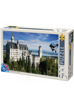 Puzzle 500 Niemcy, Zamek Neuschwanstein