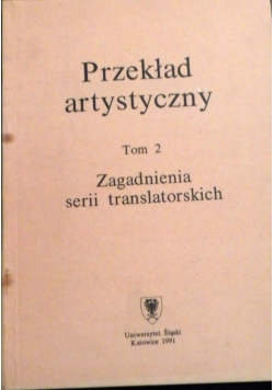 Przekład artystyczny, tom 2