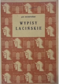 Wypisy łacińskie, 1931 r.