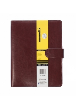 Organizer MEMOFIX A5 16039 brązowy